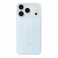 Чохол Rimowa Aluminium Case для iPhone 17 Pro Max light blue