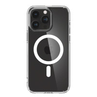 Чехол Rock Crystal with Magnetic для iPhone 15 Pro transparent