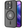 Чохол Rock Guard Clear with Magnetic для iPhone 15 Pro Max black