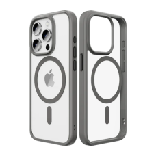 Чехол Rock Guard Clear with Magnetic для iPhone 16 Pro gray