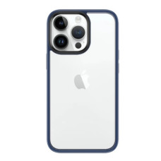 Чехол Rock Guard Series Clear для iPhone 14 Pro Max blue