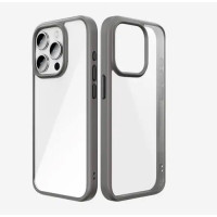 Чохол Rock Guard Series Clear для iPhone 16 Pro gray