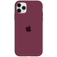 Чохол Silicone Case Full для iPhone 11 Pro marsala