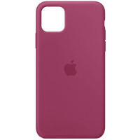 Чехол Silicone Case Full для iPhone 11 Pro pomegranate