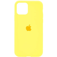 Чехол Silicone Case Full для iPhone 11 Pro Max yellow