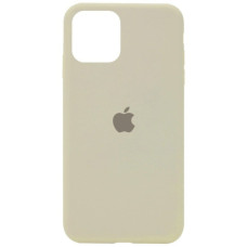 Чехол Silicone Case Full для iPhone 11 antique white