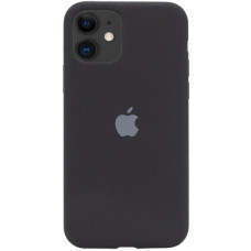 Чехол Silicone Case Full для iPhone 11 black
