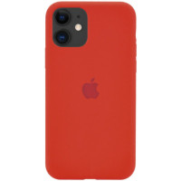 Чохол Silicone Case Full для iPhone 11 dark red