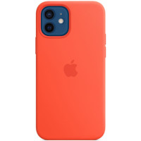 Чехол Silicone Case Full для iPhone 11 electric orange