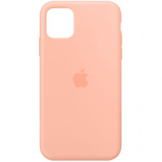 Чехол Silicone Case Full для iPhone 11 grapefruit