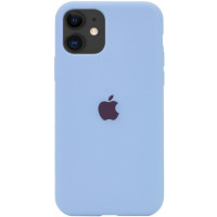 Чехол Silicone Case Full для iPhone 11 lilac blue