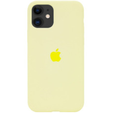 Чехол Silicone Case Full для iPhone 11 mellow yellow