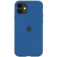Чохол Silicone Case Full для iPhone 11 navy blue