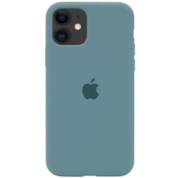 Чехол Silicone Case Full для iPhone 11 pine green
