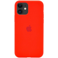 Чехол Silicone Case Full для iPhone 11 red