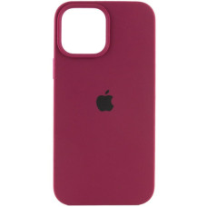 Чехол Silicone Case Full для iPhone 12 / 12 Pro maroon