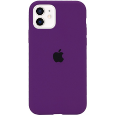 Чехол Silicone Case Full для iPhone 12 mini purple