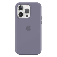 Чохол Silicone Case Full для iPhone 13 Pro Max lavender gray