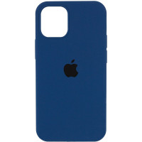 Чохол Silicone Case Full для iPhone 13 Pro Max navy blue