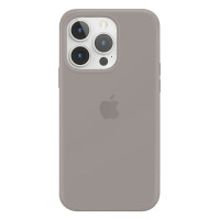 Чехол Silicone Case Full для iPhone 13 Pro pebble
