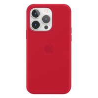 Чохол Silicone Case Full для iPhone 13 Pro Max red