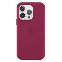 Чохол Silicone Case Full для iPhone 13 Pro rose red