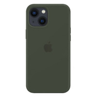 Чохол Silicone Case Full для iPhone 13 mini cyprus green