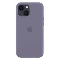 Чехол Silicone Case Full для iPhone 13 lavender gray