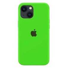Чехол Silicone Case Full для iPhone 13 mini neon green