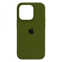 Чохол Silicone Case Full для iPhone 14 Pro army green