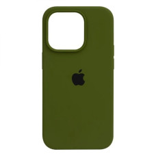 Чехол Silicone Case Full для iPhone 14 Pro Max army green