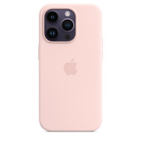 Чохол Silicone Case Full для iPhone 14 Pro Max chalk pink