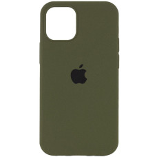 Чехол Silicone Case Full для iPhone 14 Pro dark olive