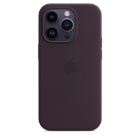 Чохол Silicone Case Full для iPhone 15 Pro elderberry