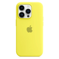 Чохол Silicone Case Full для iPhone 14 Pro Max lemonade