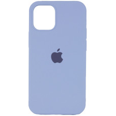 Чехол Silicone Case Full для iPhone 14 Pro lilac blue