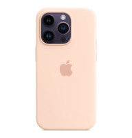 Чохол Silicone Case Full для iPhone 14 Pro pink sand