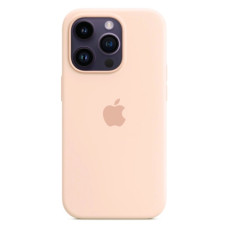 Чехол Silicone Case Full для iPhone 15 Pro pink sand