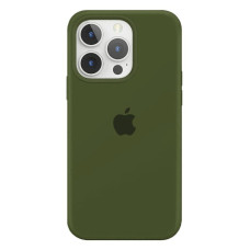 Чехол Silicone Case Full для iPhone 15 Pro virid