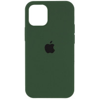 Чохол Silicone Case Full для iPhone 14 army green