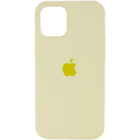 Чехол Silicone Case Full для iPhone 14 mellow yellow