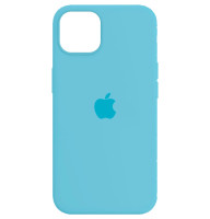 Чохол Silicone Case Full для iPhone 14 sea blue