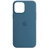 Чохол Silicone Case Full для iPhone 16 Pro blue jay