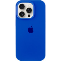 Чохол Silicone Case Full для iPhone 16 Pro Max capri blue