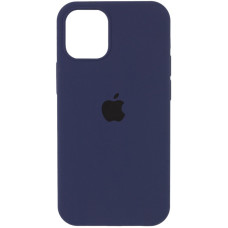 Чехол Silicone Case Full для iPhone 16 Pro Max midnight blue