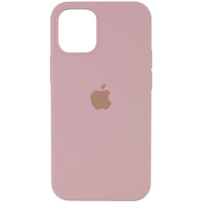 Чехол Silicone Case Full для iPhone 16 Pro Max pink sand