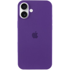 Чехол Silicone Case Full для iPhone 16 amethyst