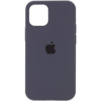 Чохол Silicone Case Full для iPhone 16 dark gray