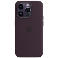 Чехол Silicone Case Full для iPhone 16 elderberry