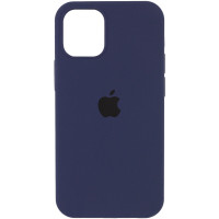Чехол Silicone Case Full для iPhone 16 midnight blue